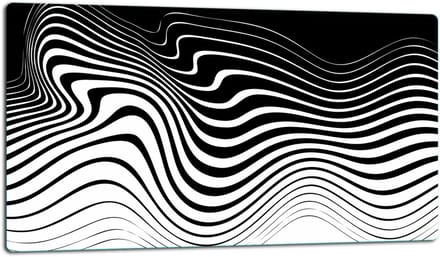 TMK ArtDeko - Snijplank - Inductie - 52x30 - Zebra Motief