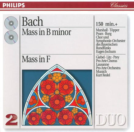 Bach: Mass in B minor, Mass in F / Jochum, Redel