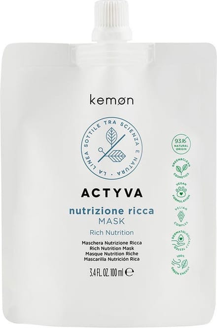 kemon Actyva Nutrizione Ricca Mask Pouch Bag 100 ml