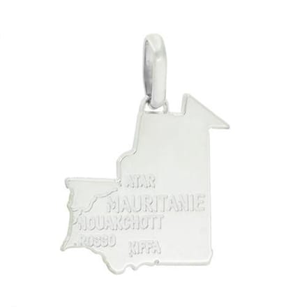 Blinx Jewels Zilveren Hanger Mauritanië