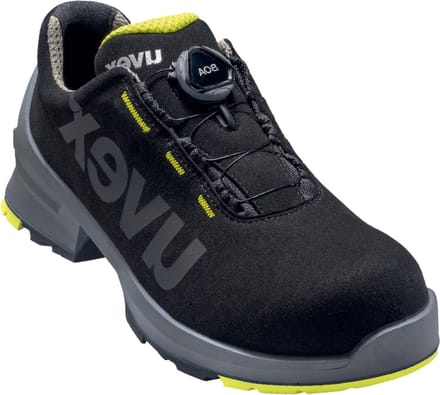 Uvex 1 Veiligheidsschoen S2 BOA 25424 - Zwart/Limoen - 48