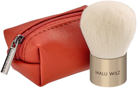 Malu Wilz Touch Up Brush Kabuki met zakje - bronzer/make-up kwast