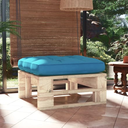 vidaXL - Tuinhocker - pallet - geïmpregneerd - grenenhout