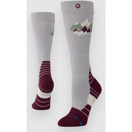 Stance Peaks Mid Wool Snow Tech Sokken patroon