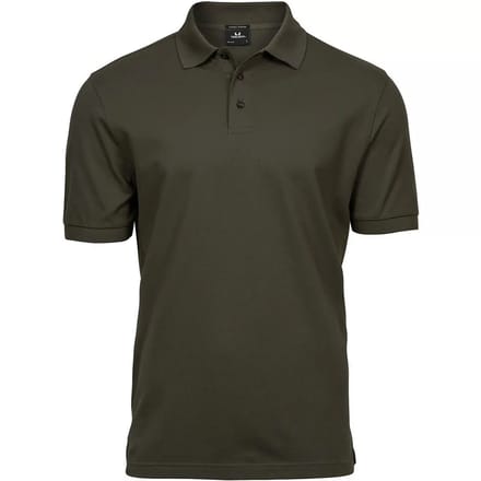 Tee Jays - Luxury Stretch Polo - Dark Olive maat L