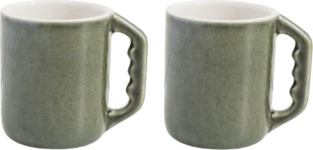 Return to Sender Espresso kopjes - Groen - 2 stuks - 90 ml