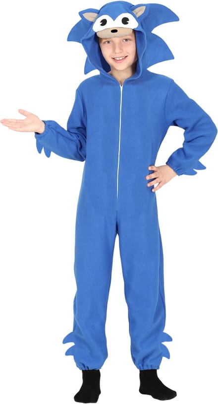 Fiestas Guirca - Blauwe jumpsuit Vos (5-6 jaar) - Carnavalskleding - Carnaval - carnavalskleding 2027 - Carnaval kostuum