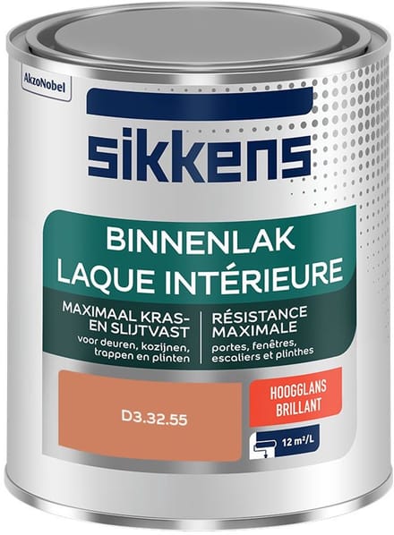 Sikkens - Binnenlak Hoogglans - D3.32.55 - Mengverf - 750 Ml