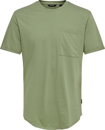 Onsgavin Life  Ss Tee Noos 22017666 Oil Green