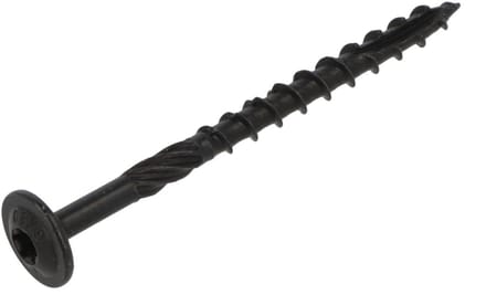 Blackline - Tellerkopschroef - TX-40 - 8 x 80mm / 50 - Zwart - Deeldraad (25 stuks)