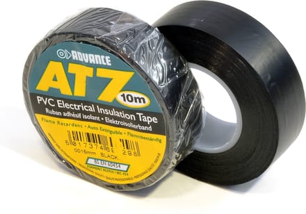 Advance AT7 PVC - Isolatietape - 15mm x 10m - Zwart