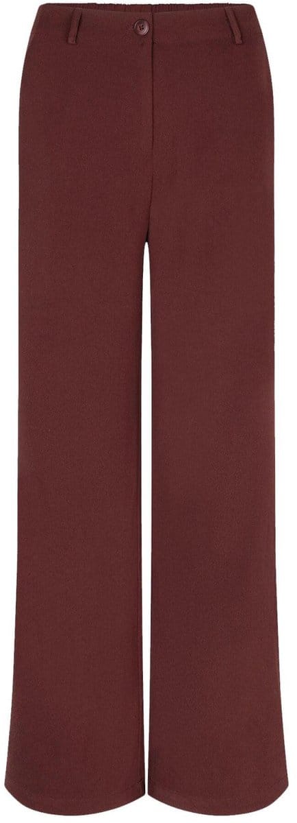 Ydence Pants Solange Broeken Dames - Bordeaux - Maat S