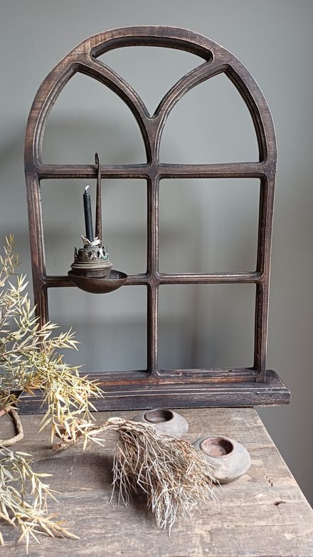 Decoratie raam 63cm