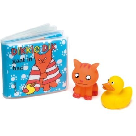 DikkieDik Dikkie Dik gaat in bad+speeltje Multi unisex
