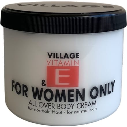 Village Vitamin E Crème voor het hele lichaam Zorg Unisex 500 ml
