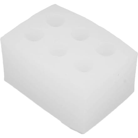 3D Pilaarkaarsvorm Mini DIY Herbruikbare Wasbare Siliconen Kaarsvorm voor Thuis Salon white