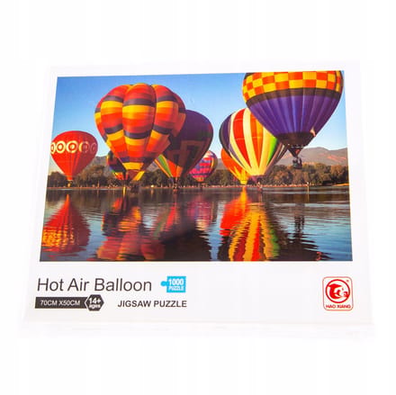 Puzzel 1000 Stukjes: Ballonnen Boven Het Meer
