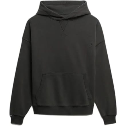 Superdry Studios Relaxed Hoodie Dark Grey Grootte: 34