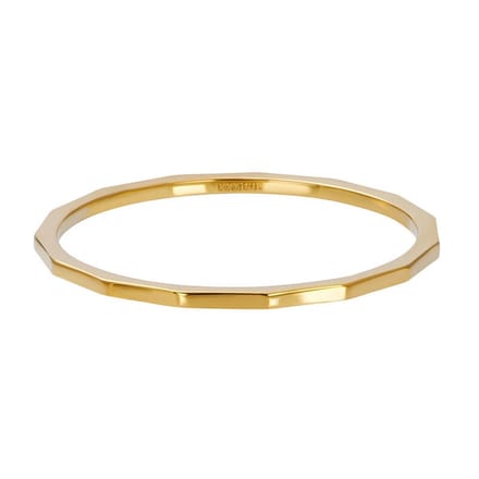 iXXXi JEWELRY - Vulring - Angular - Goudkleurig - 1mm - Maat 17