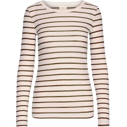 fransa - FRHIZAMOND STRIPE TEE 33 - Dames - T-shirts