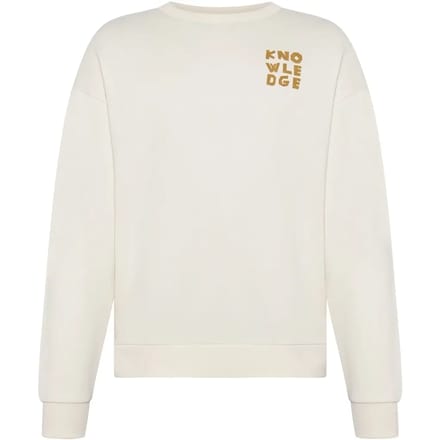 Bedrukt sweatshirt met ronde hals KnowledgeCotton Apparel