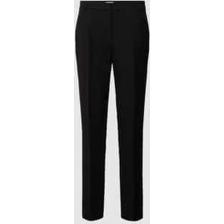 Slim fit broek in effen design