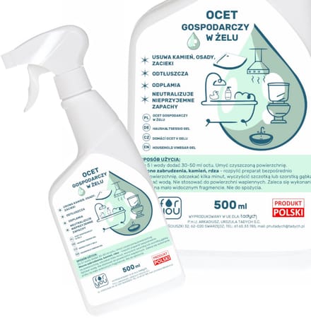 Tadych - Badkamer- en Keukenreiniger - 500 ml - Ocet Gospodarczy