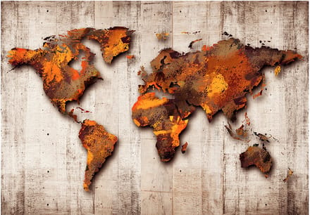 Fotobehang - World of Bronze.