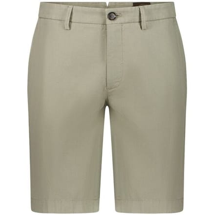 Gardeur Bermuda Jordan-1 Authentic Herringbone Low Crease Finish Soft Touch Khaki / male