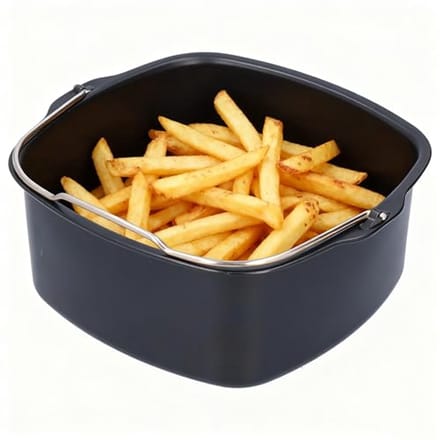Cakevorm voor Friteuse - 22cm Bakpan voor Gezond Koken