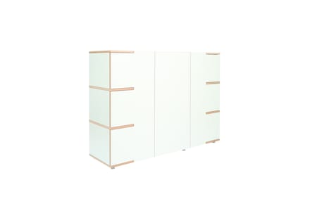 Tojo Opbergkast - zijkant - Breedte 150 cm