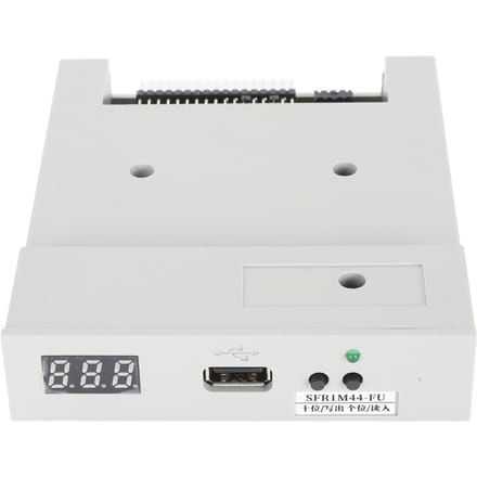 Émulateur de disquette SFR1M44 FU 1,44 Mo CPU 32 bits Émulateur de lecteur de disquette pour machine à broder d'ordinateur gray