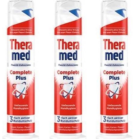 Theramed Tandpasta - Complete Plus - 3 x 100 ml Pomp
