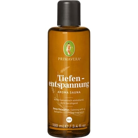 Primavera Sauna Aroma diepe ontspanning biologisch Aetherische oliën Dames 100 ml