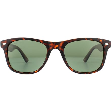 Montana Zonnebril MP10 Een Mat Schildpad Bruin Rubbertouch G15 Groen Gepolariseerd