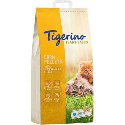 14 L Tigerino Plantaardige Kattenbakvulling