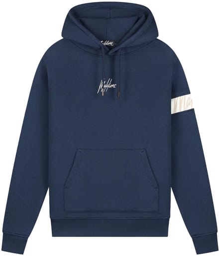 Malelions captain hoodie in de kleur marine.