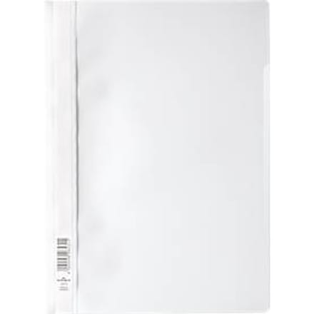 DURABLE snelhechtmap met snelhechter, A4, polypropeen, 50 st., wit