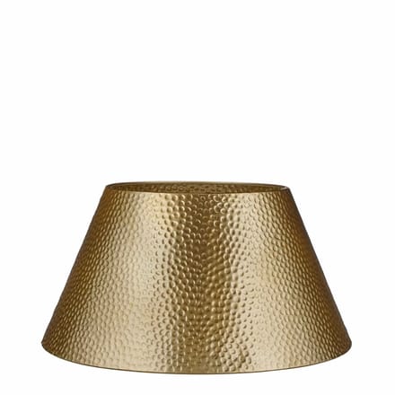 Mica Decorations Kerstboomrok L50 x B30 x H26 cm - Kerstboommand - Goud - Ijzer
