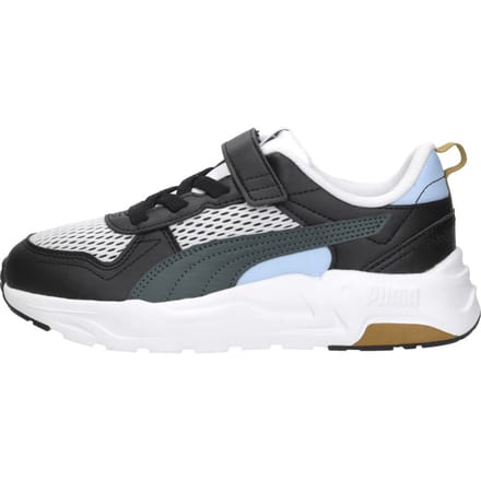 PUMA Trinity 2 LT Run Fun AC+ PS Unisex Sneakers - PUMA White-Green Terrain-PUMA Black