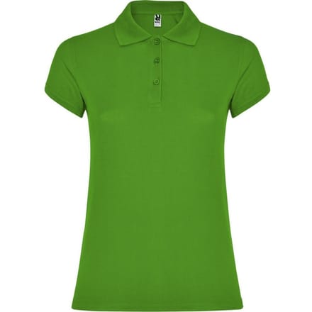 Roly Dames/Dames Ster Poloshirt (Grasgroen)