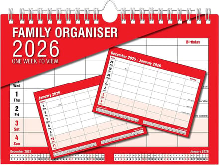 Familieorganisator en Week Planner voor 2022-2023 - Efficiënt je Drukke Schema Beheren