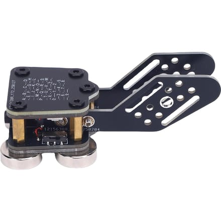 CW Keyer Automatische Trainer PCB 4 Nd Magneetvoeten Dubbele Peddel Automatische Morsecode Sleutel black