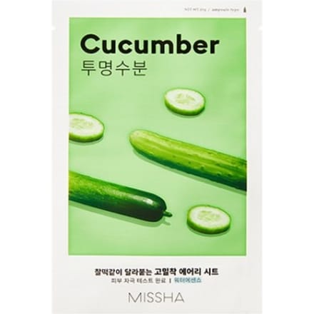 MISSHA - Airy Fit Sheet Mask - Cucumber - 1stuk