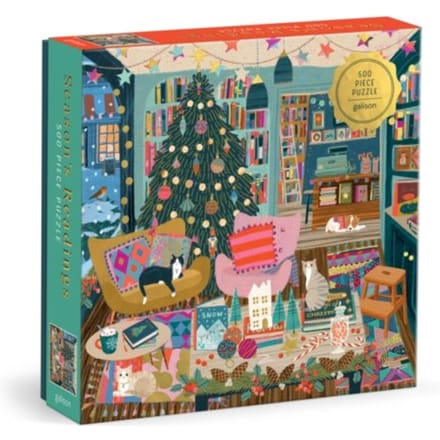 Season's Readings 500 Piece Foil Puzzle - Galison