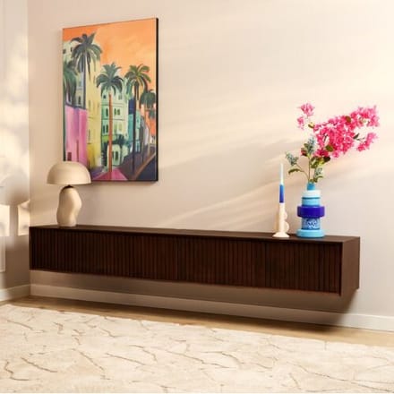 Starfurn - Zwevend tv-meubel Madison 200 cm - bruin
