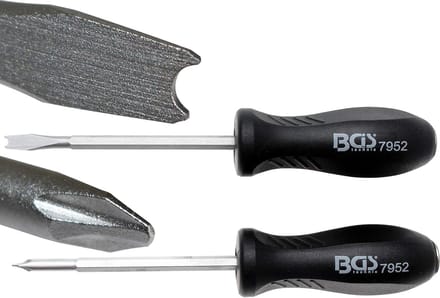 Schroevendraaierset - Speciaal gereedschap - Beschadigde schroeven - Slagdop aanwezig - 2-delig