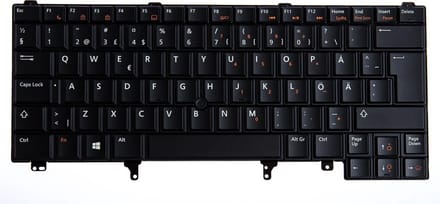 Origin Storage KB-07W2R notebook reserve-onderdeel Toetsenbord