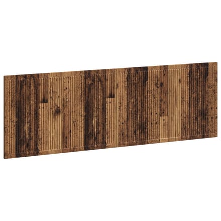 vidaXL - Wandgemonteerd - Hoofdbord - EDE - Oud - hout - Bewerkt - hout