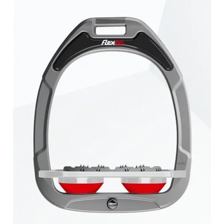 Plat Ultra Grip Aluminium/Grijs/Rood Flex-On Green Composite